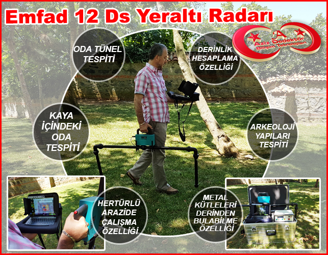 İkinciel Yeraltı Radarı Emfad Ds